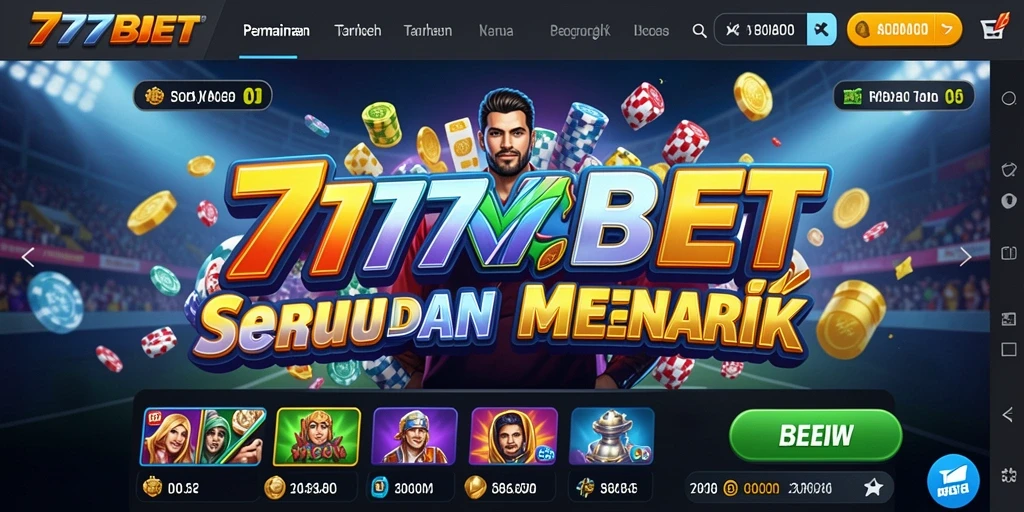 Tampilan gameplay 777BET yang mengasyikkan dan penuh tantangan.