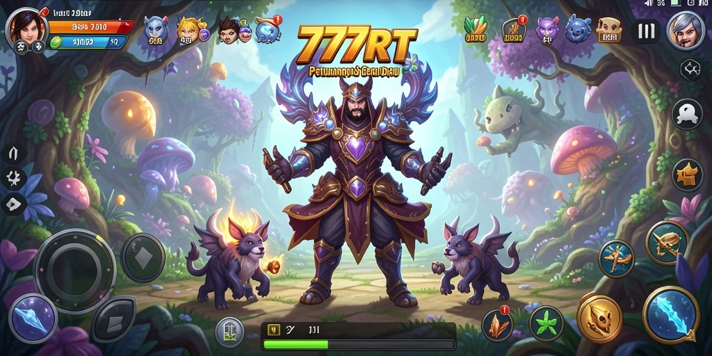 Tampilan gameplay seru dari 777RT yang menantang.