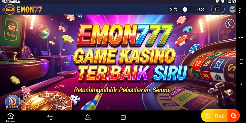 Tampilan gameplay EMON777 yang memukau dan menarik dalam permainan Kasino.