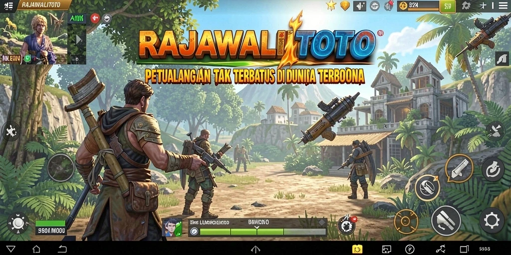 Gameplay seru di dunia terbuka RAJAWALITOTO.