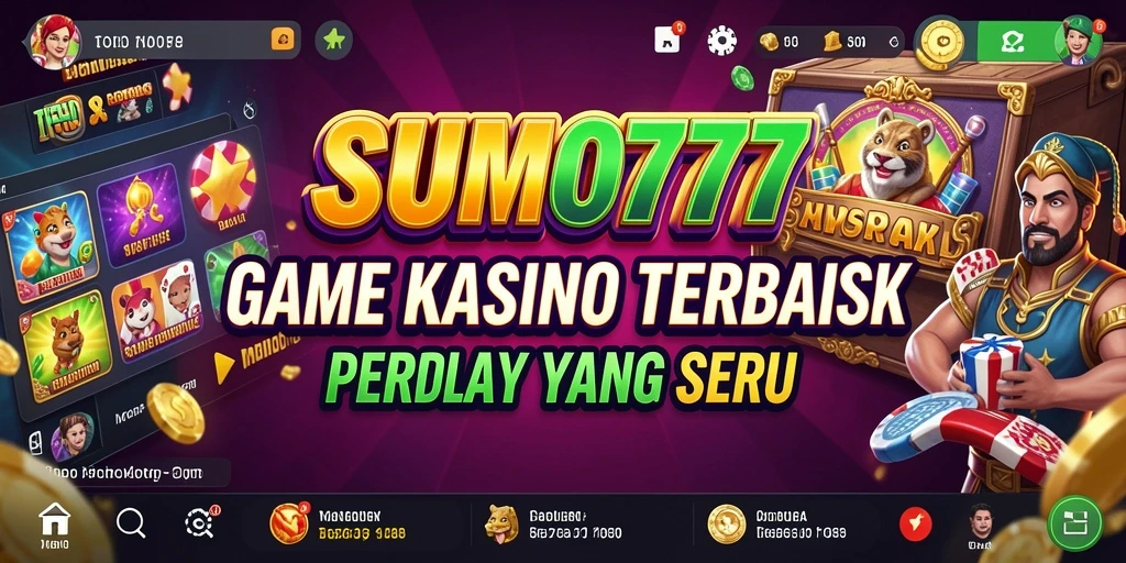 Tampilan gameplay SUMO777 yang menarik dan seru.